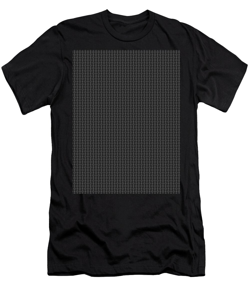 Connection T-Shirt featuring the digital art Geometric Pattern Shapes Symbols Geometry #40 by Mister Tee