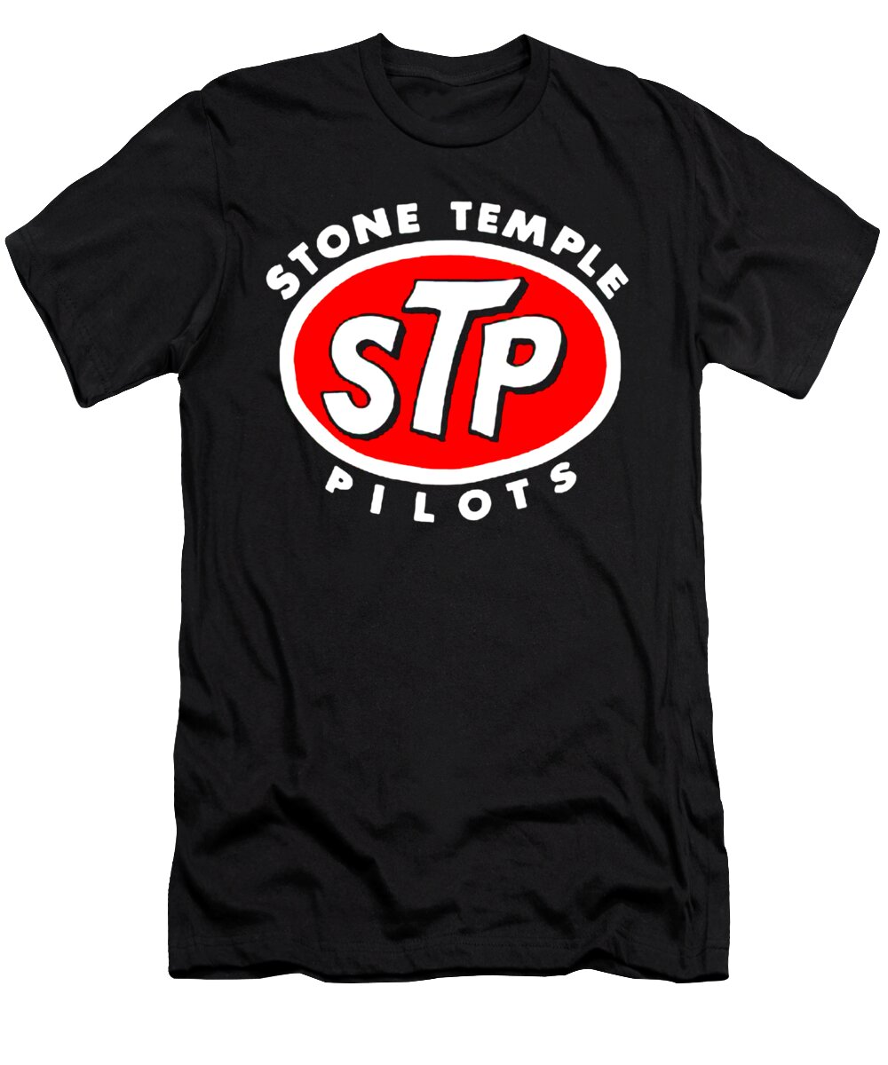 Special Design American Rock Band Stp Stone Temple Pilots Fenomenal T-Shirt featuring the digital art Special Design American rock band STP stone Temple Pilots Fenomenal #8 by Ashilla Cornelia