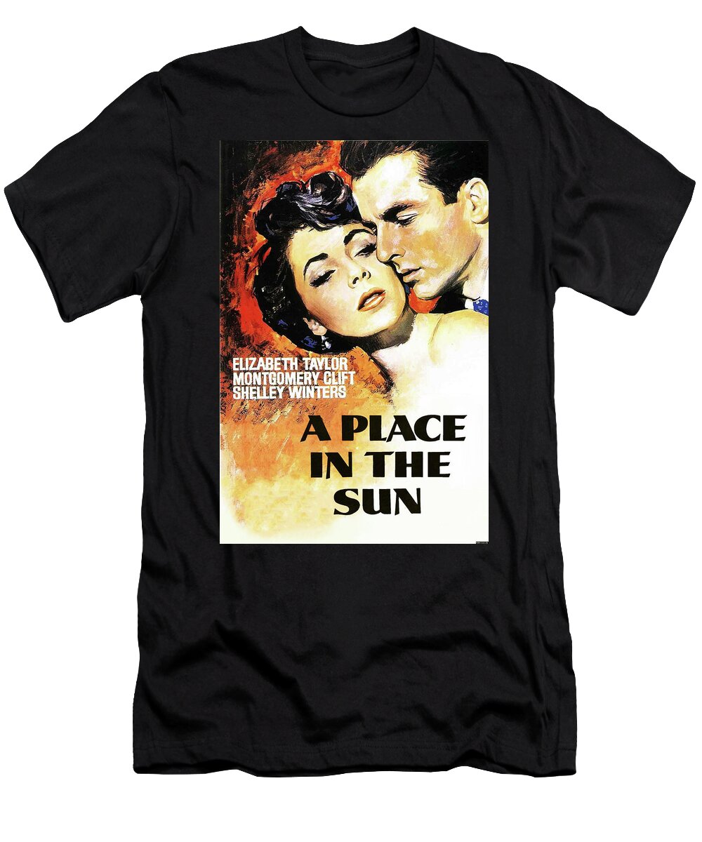 A Place the movie poster 1951 T-Shirt by Stars on Art - Fine Art America