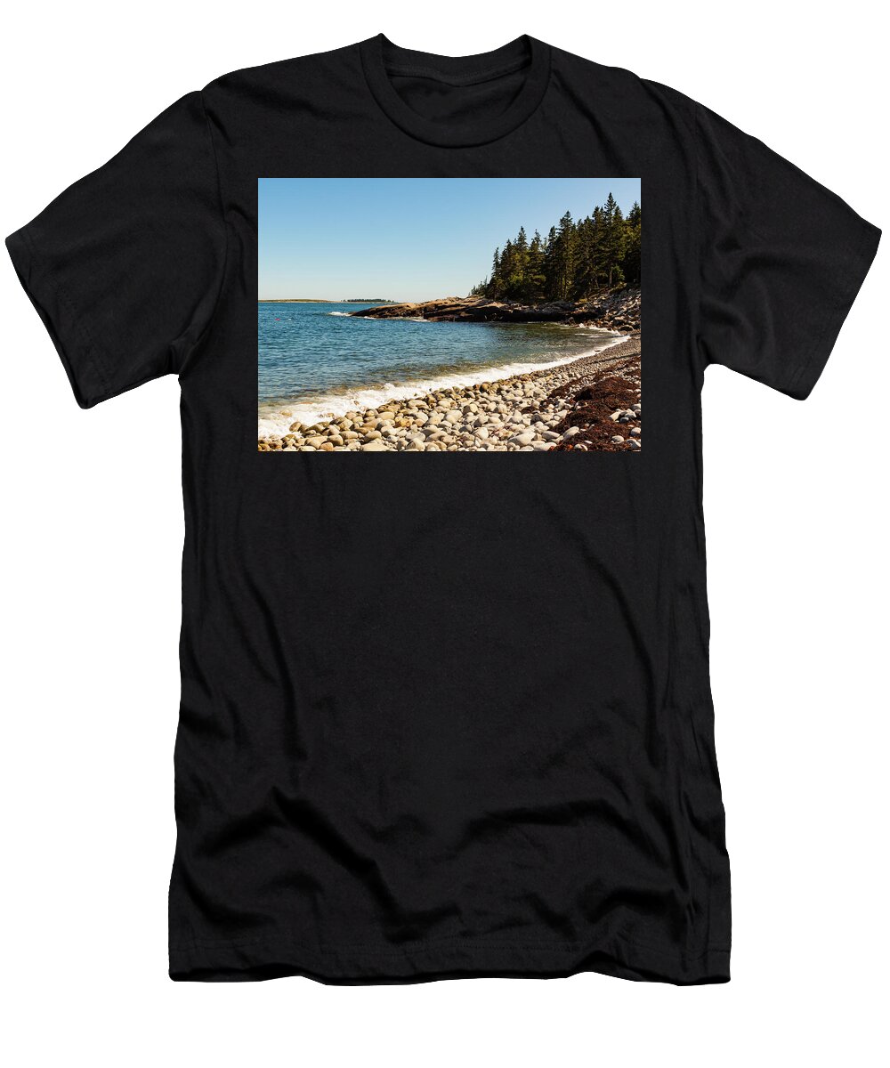 Acadia T-Shirt featuring the photograph Acadia National Park Landscape Photography by Amelia Pearn
