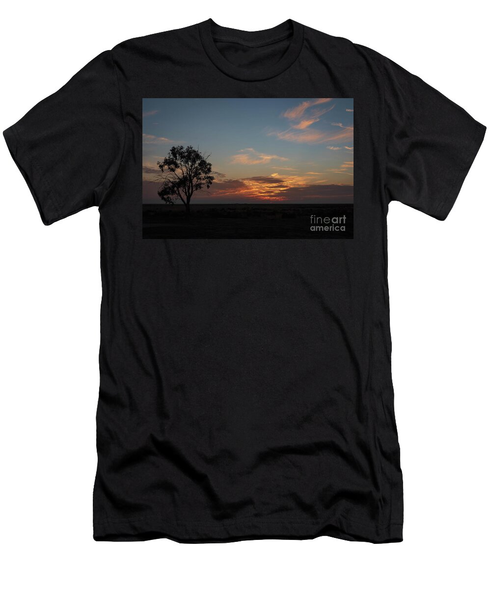 Allensworth T-Shirt featuring the photograph Almost Over by Jeff Hubbard