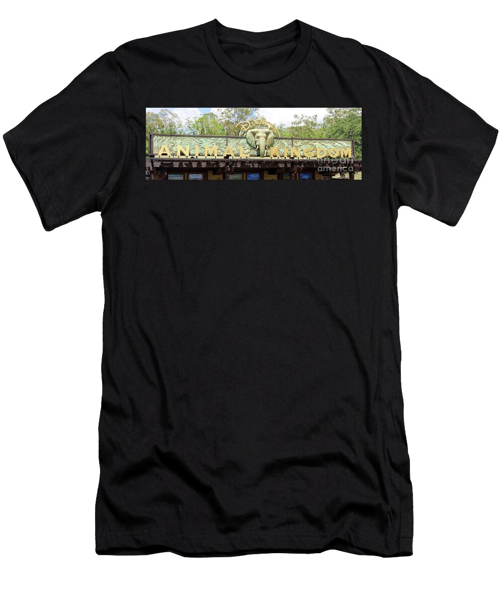 Sign T-Shirt featuring the photograph Animal Kingdom 2378 by Jack Schultz
