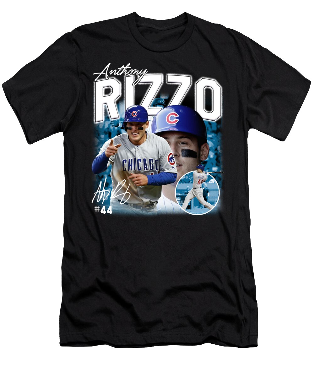 Anthony Rizzo Baseball T-Shirt by Kelvin Kent - Pixels