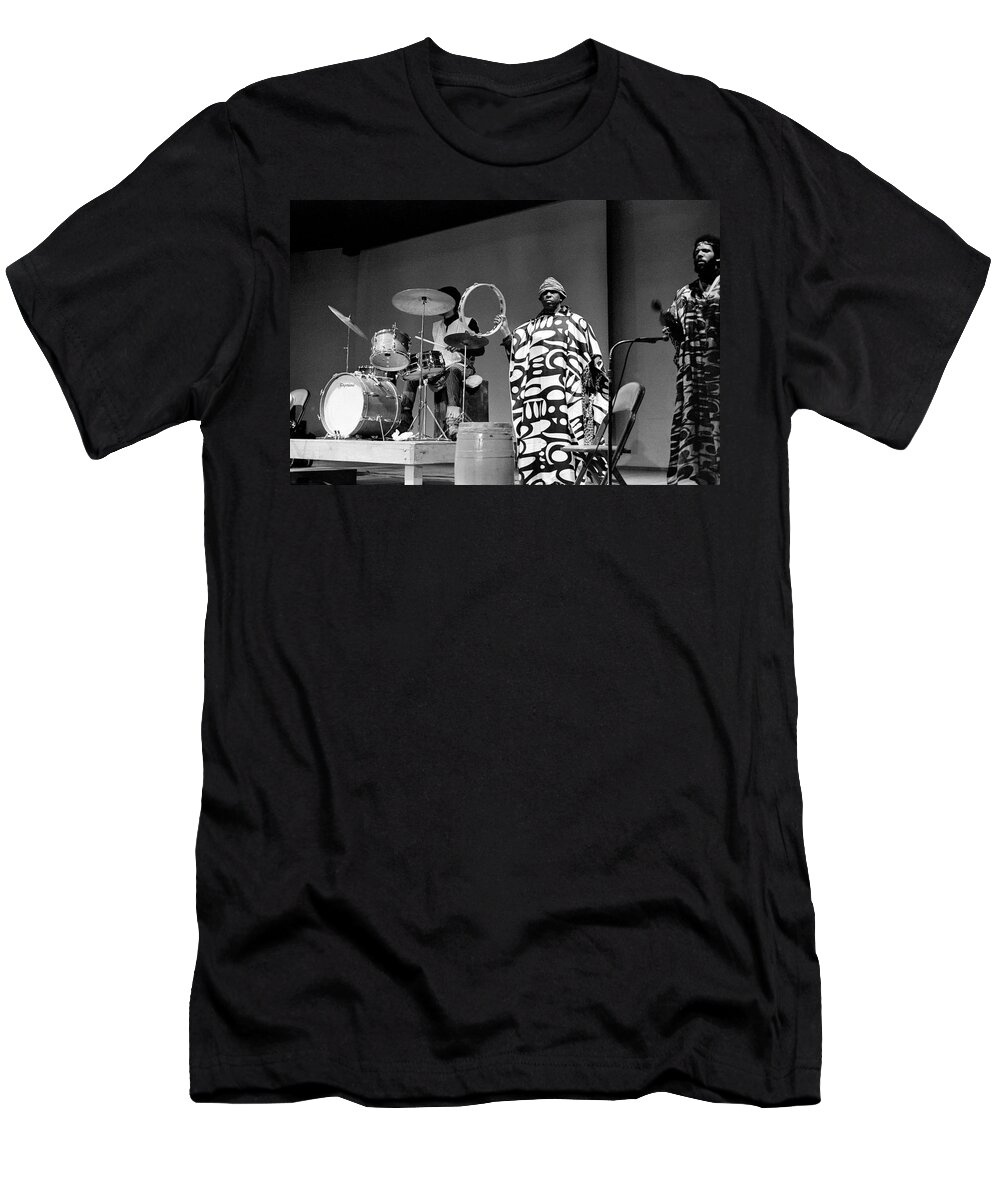 Jazz T-Shirt featuring the photograph Arkestra at Freeborn Hall 5 by Lee Santa