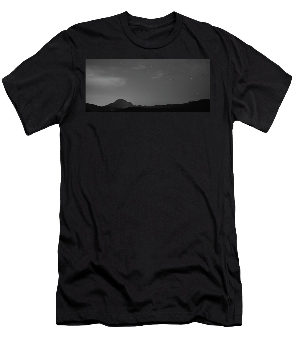 Light T-Shirt featuring the photograph Lighting the Sky by Karine GADRE