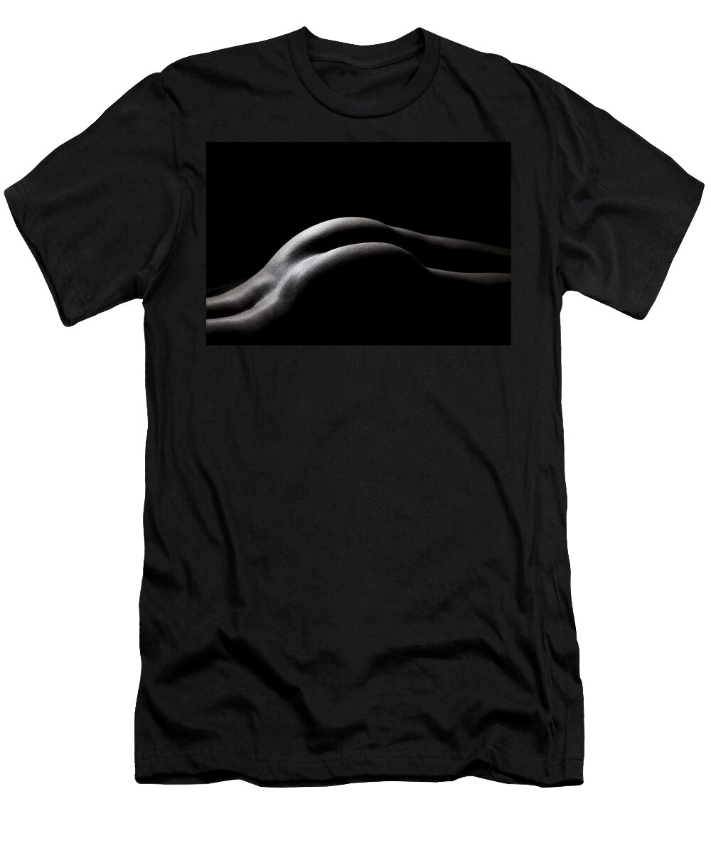 But T-Shirt featuring the digital art Back Edge - Light Curves by Leeon Photo