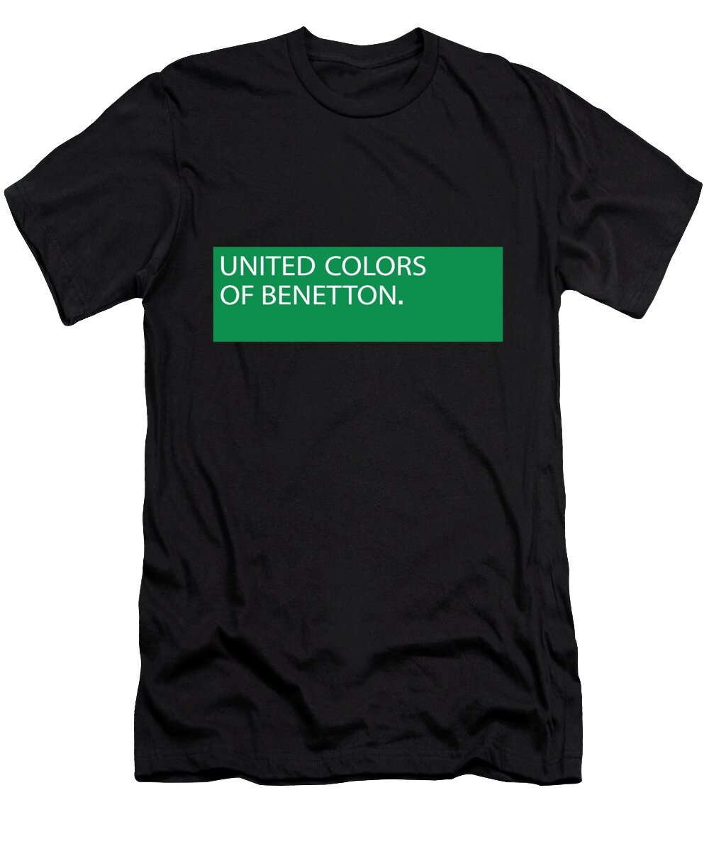 schelp Kliniek melk wit Benetton T-Shirt by Our Jono - Pixels