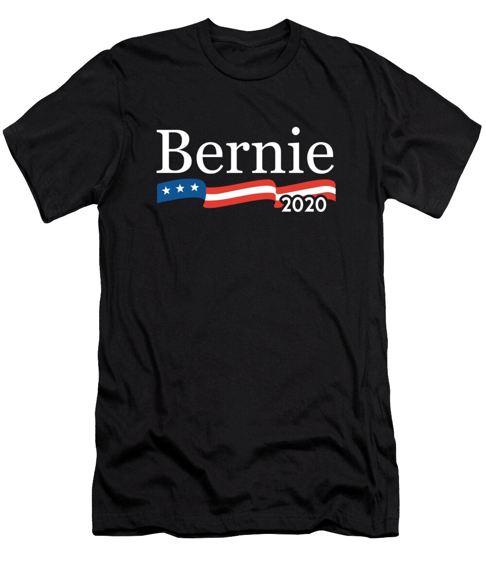 Cool T-Shirt featuring the digital art Bernie For President 2020 by Flippin Sweet Gear