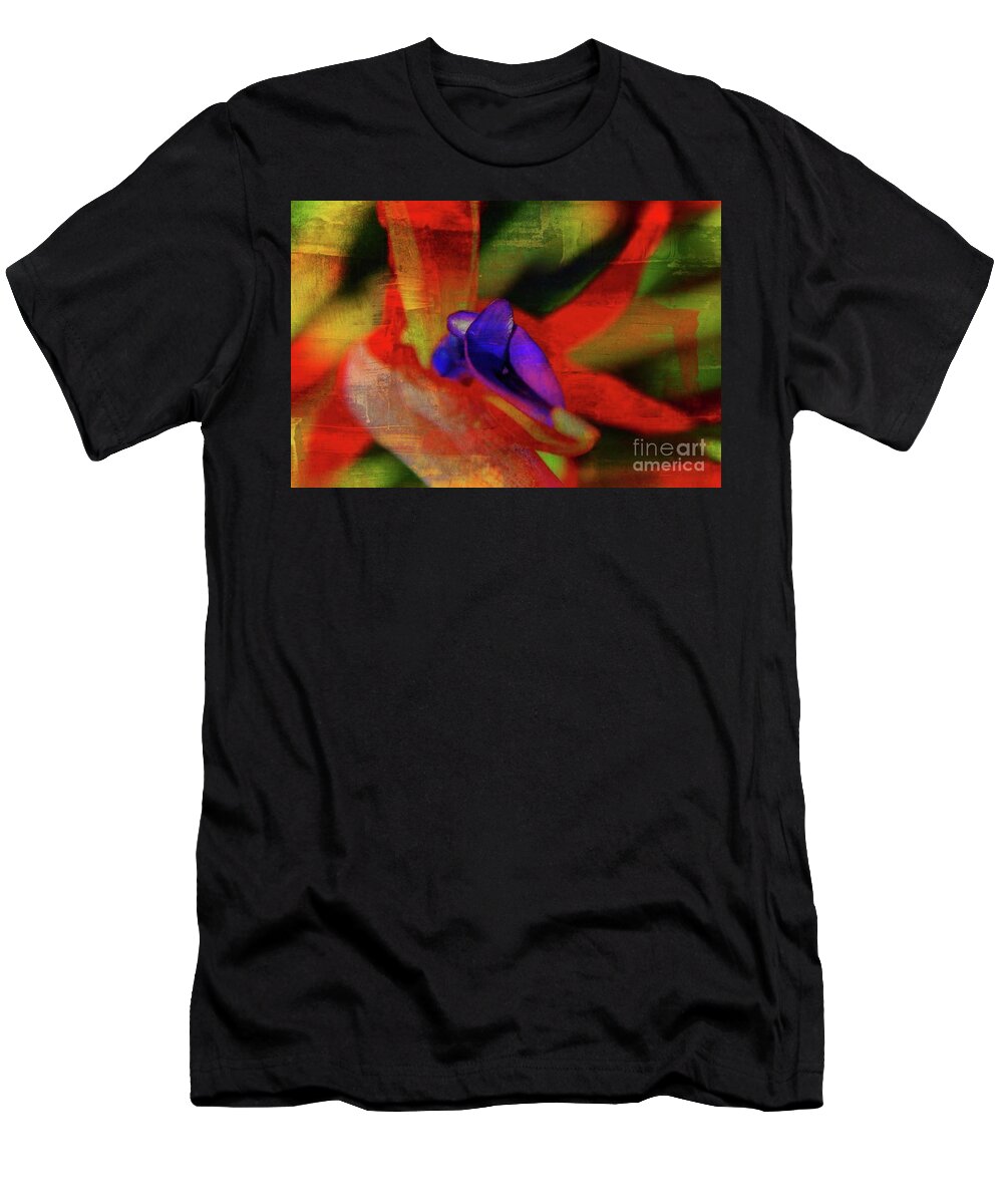 Bird Of Paradise T-Shirt featuring the digital art Bird of Paradise by Patti Powers