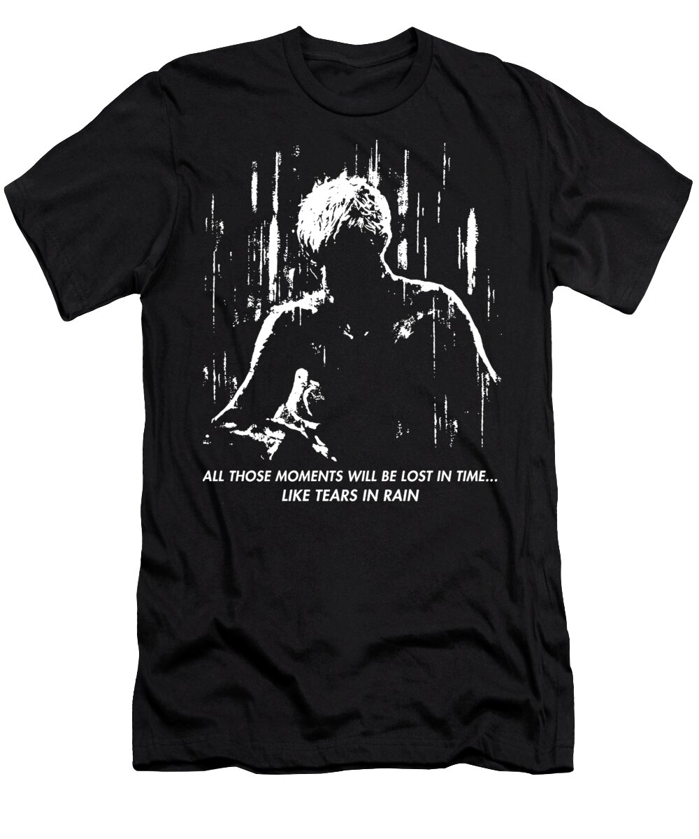 Blade Runner T-Shirt featuring the digital art Blade Runner by Wardha Esperanza