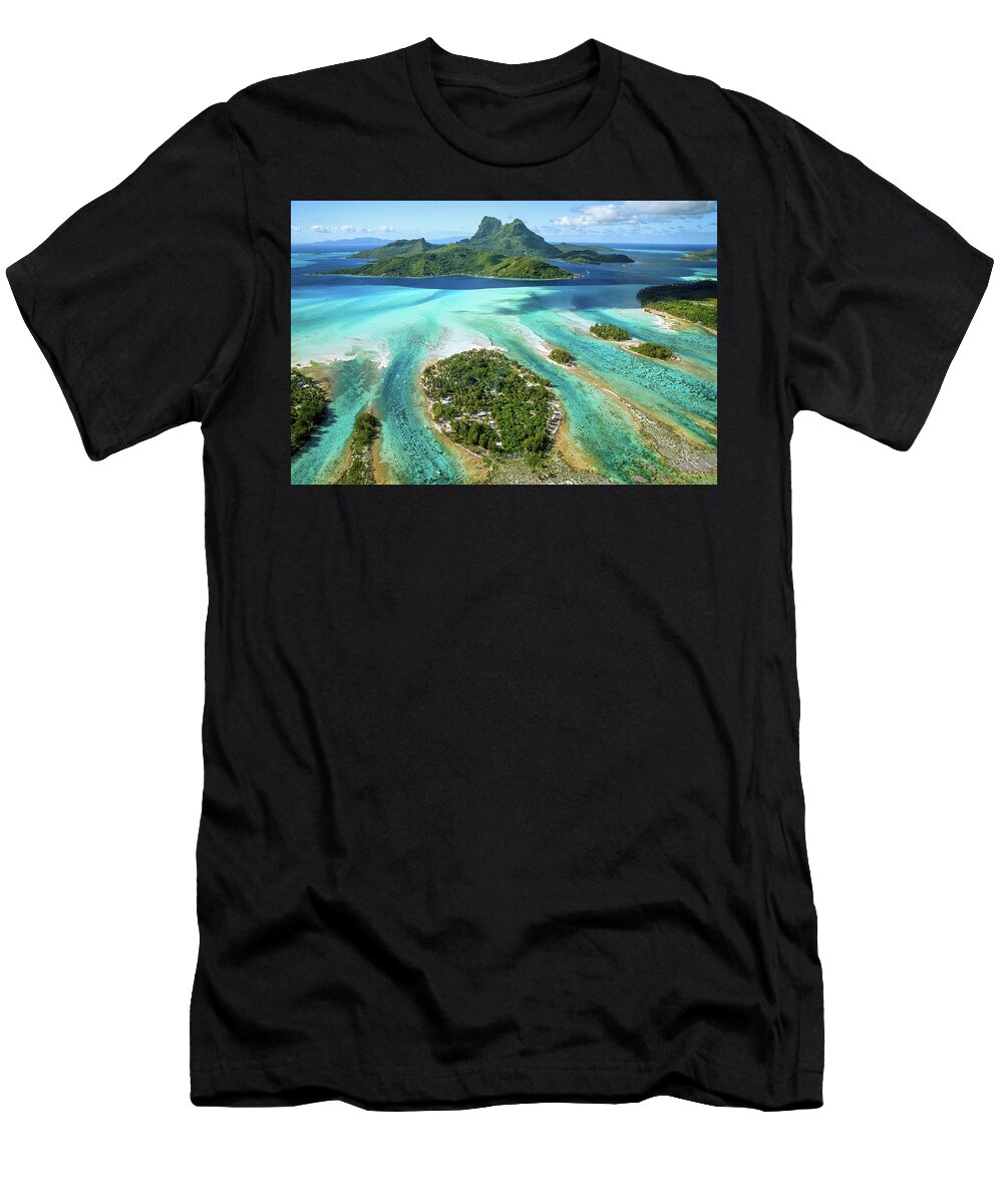 Bora Bora T-Shirt featuring the photograph Bora Bora by Olivier Parent
