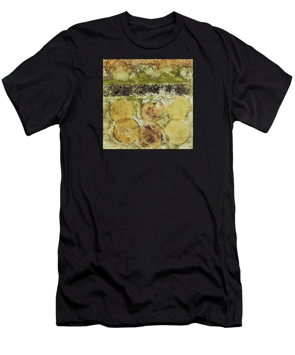 Breezes Blow T-Shirt featuring the painting Breezes Blow by Bellesouth Studio