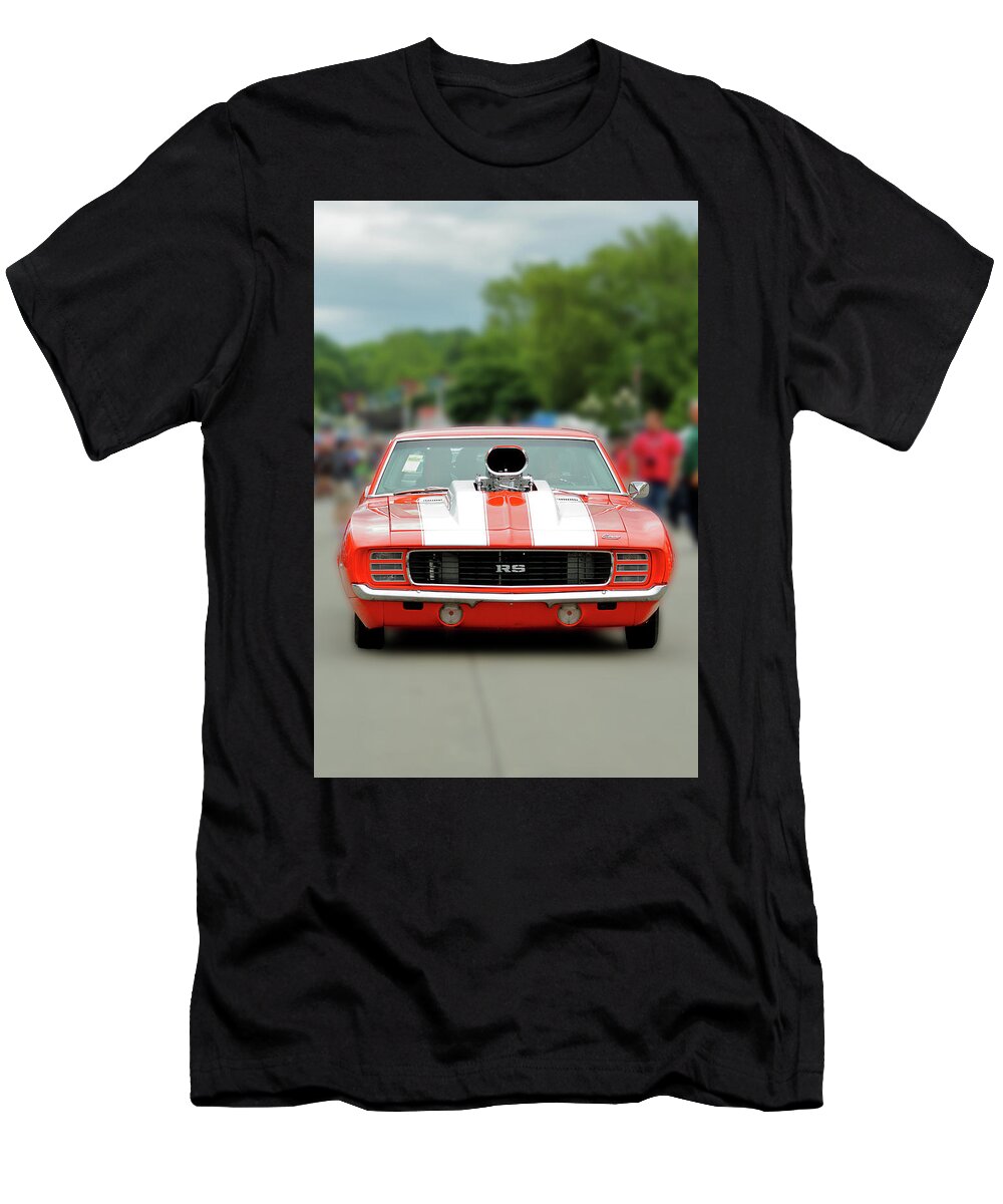 Chevrolet Camaro Rs T-Shirt featuring the photograph Camaro RS by Lens Art Photography By Larry Trager