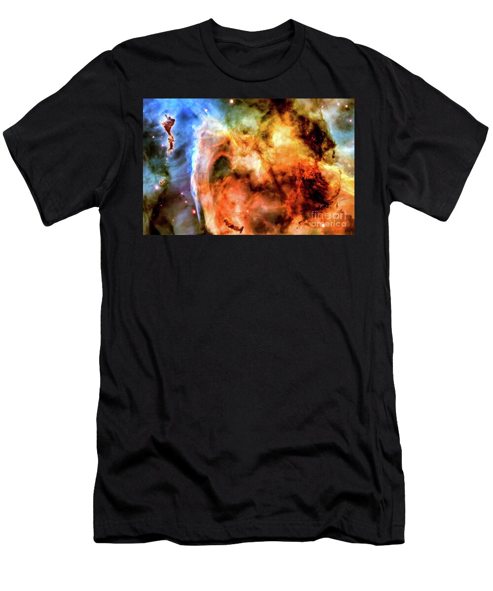 Astronomy T-Shirt featuring the photograph Carina Nebula and Keyhole Nebula by M G Whittingham