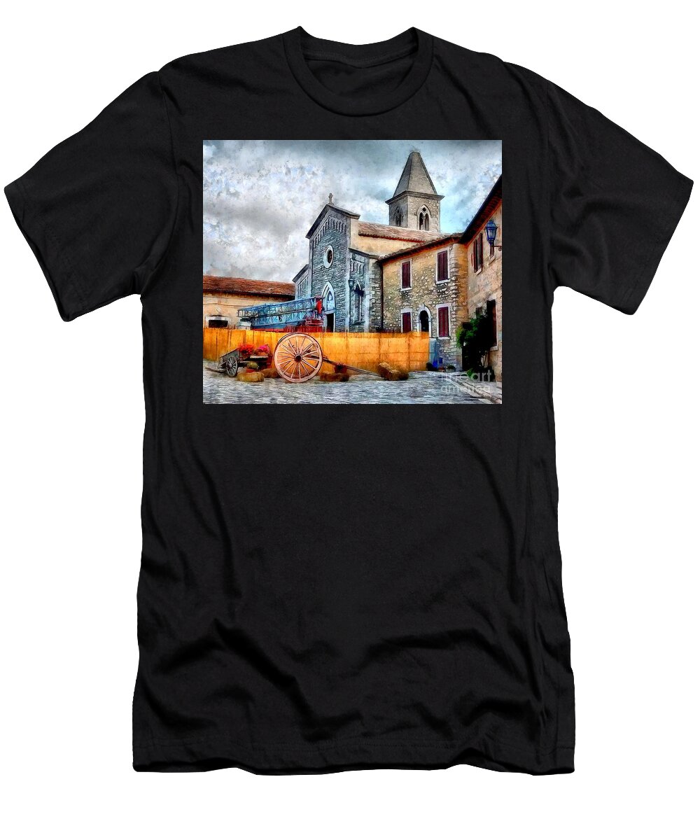 Castello T-Shirt featuring the photograph Castello Before the Storm by Sea Change Vibes