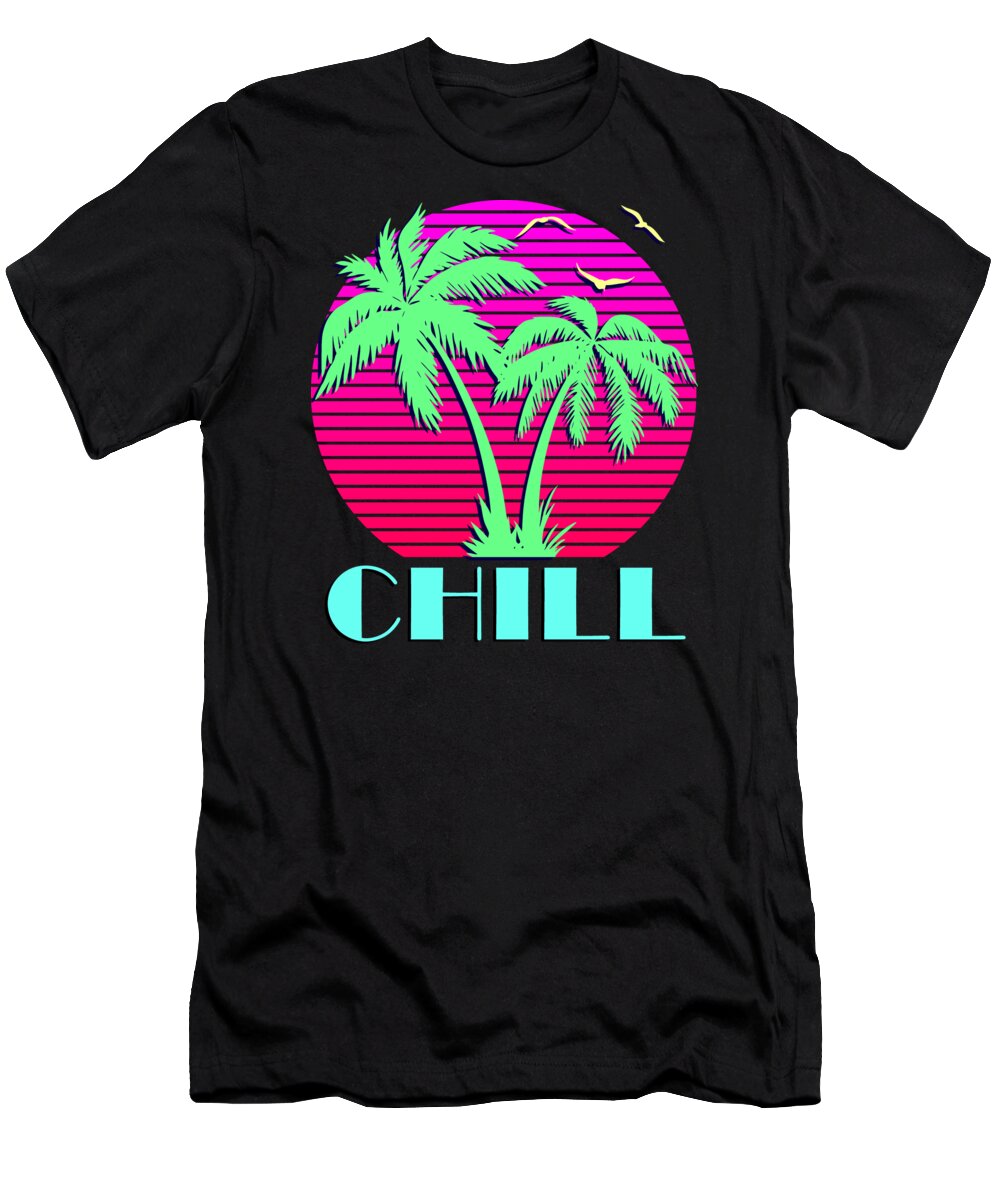 Classic T-Shirt featuring the digital art Chill by Filip Schpindel