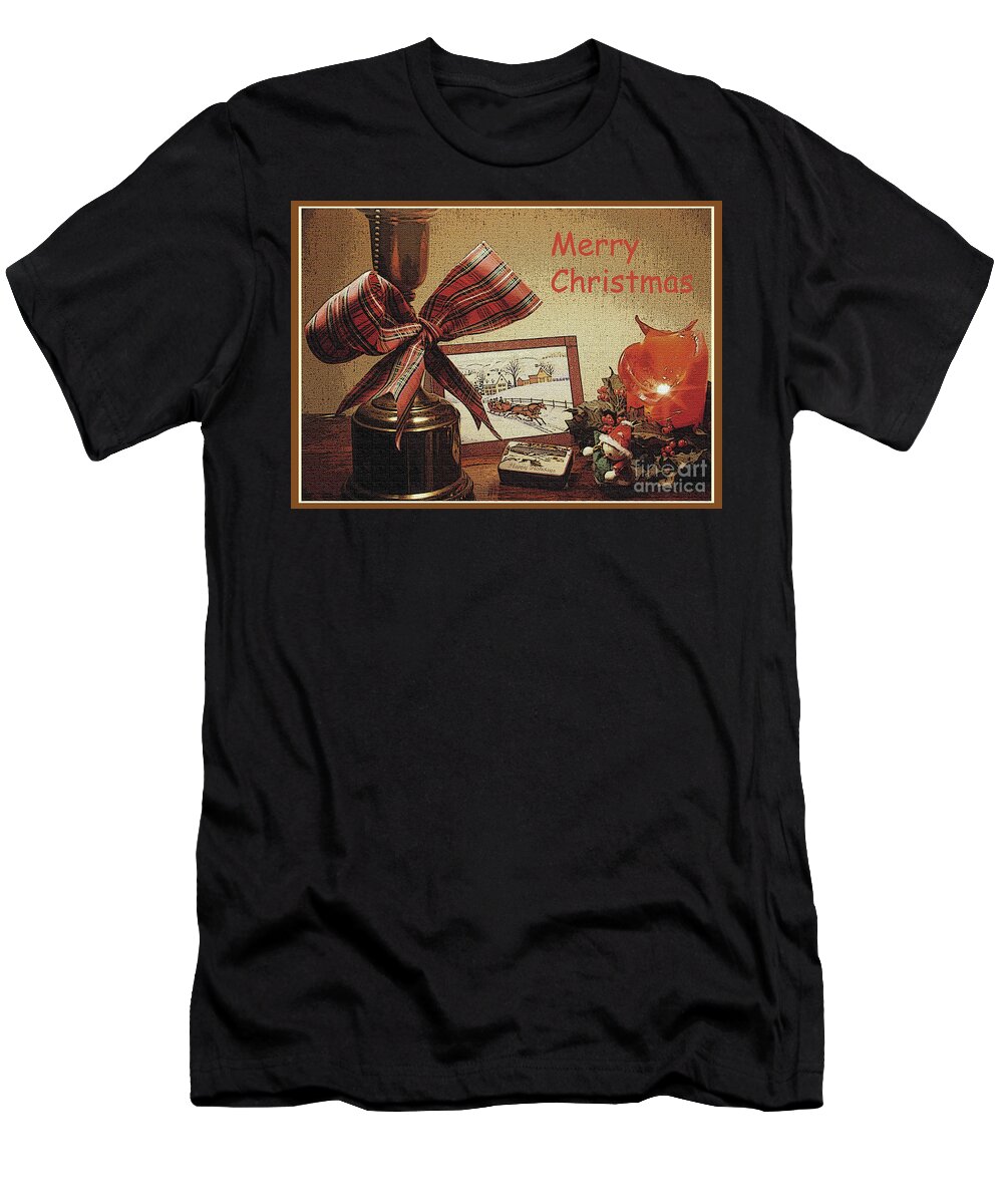 Christmas T-Shirt featuring the photograph Christmas Still Life by Geoff Crego