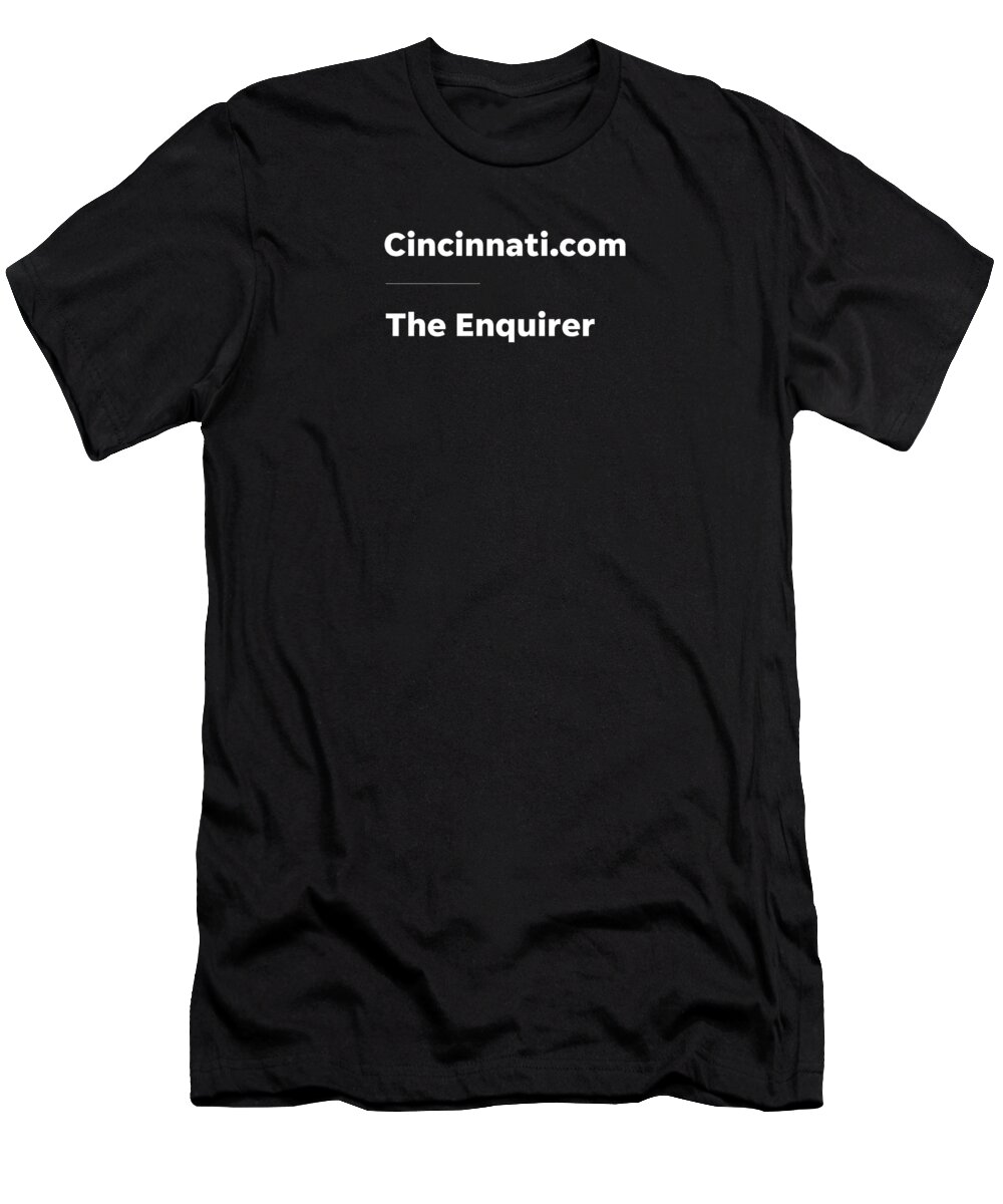 Cincinnati.com The Enquirer White Logo T-Shirt