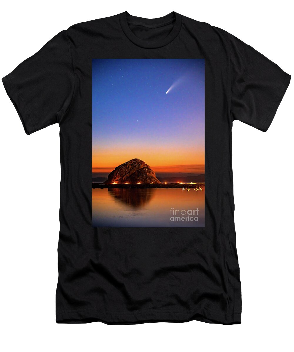 Comet T-Shirt featuring the photograph Comet Rock by Alice Cahill