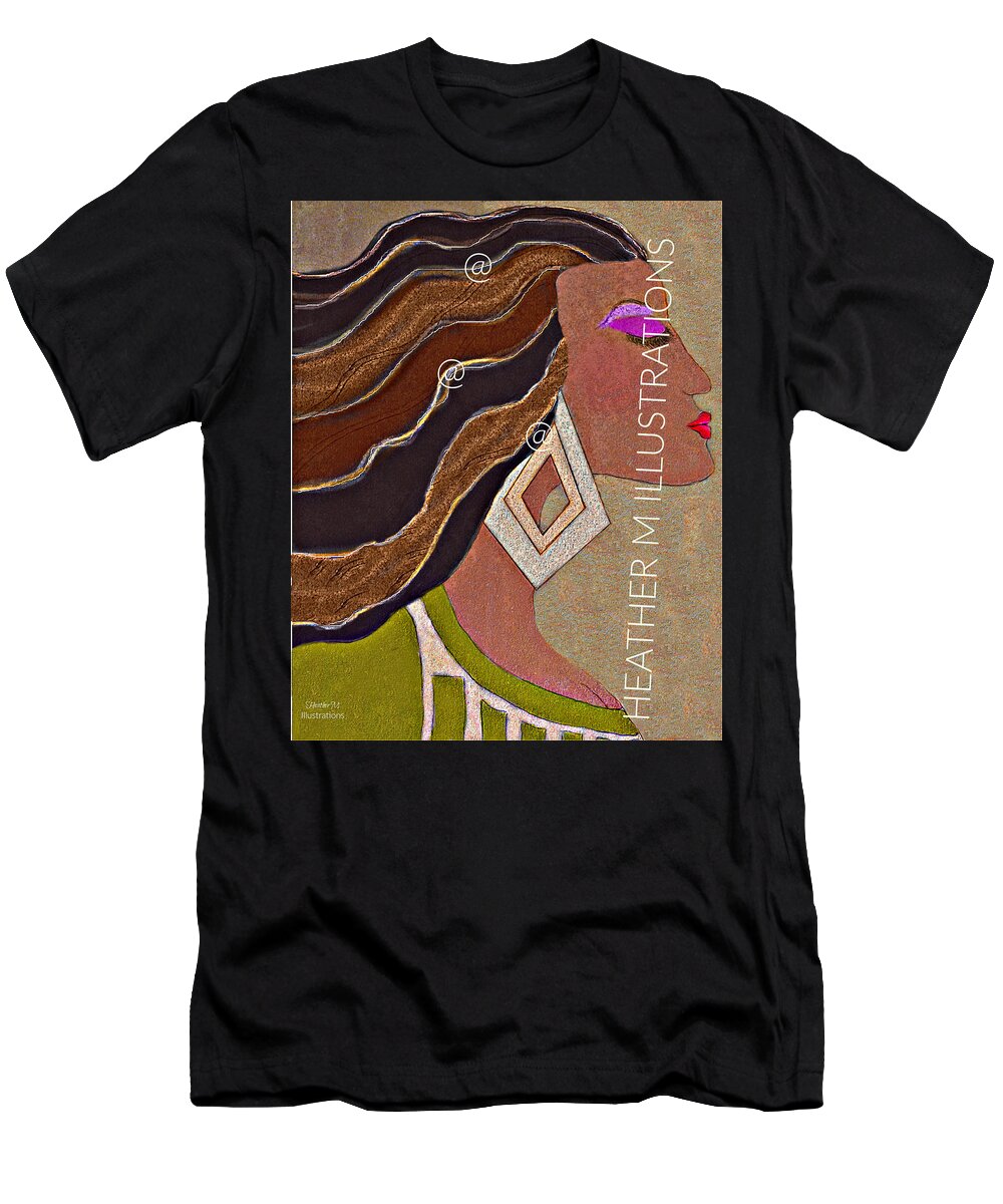 Dream T-Shirt featuring the mixed media Dream by Heather M Illustrations and Photography