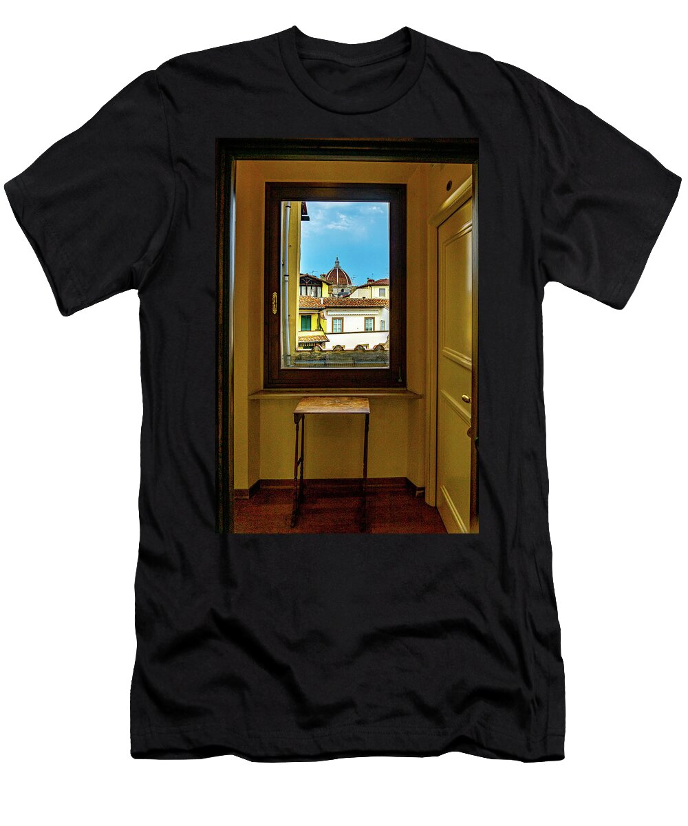 Tuscany T-Shirt featuring the photograph Duomo, Florence by Marian Tagliarino