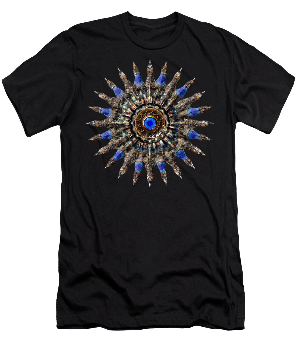 Star T-Shirt featuring the digital art Electric Eye by David Manlove