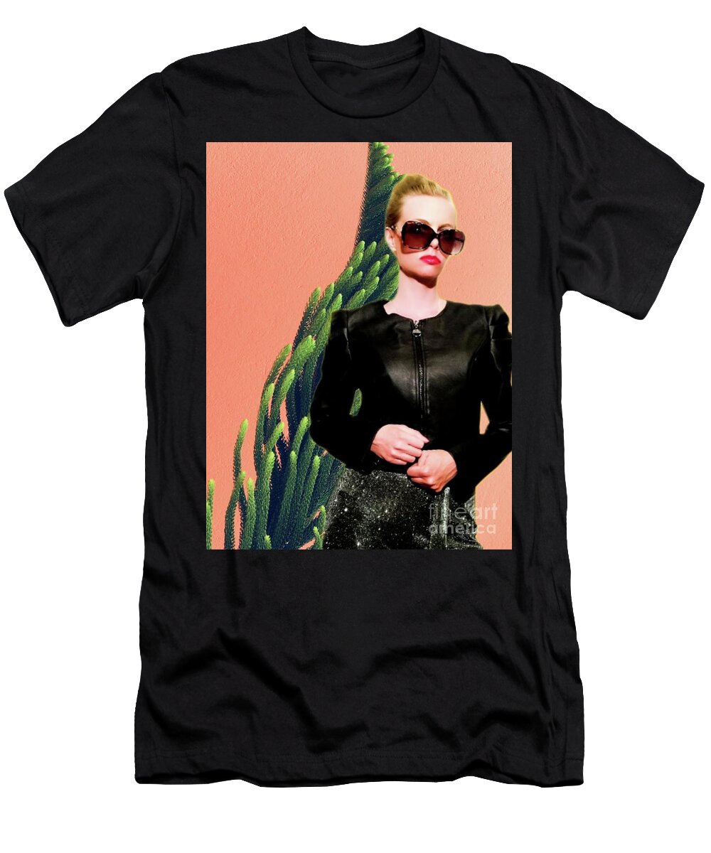 Fineart T-Shirt featuring the digital art Empowerment by Yvonne Padmos