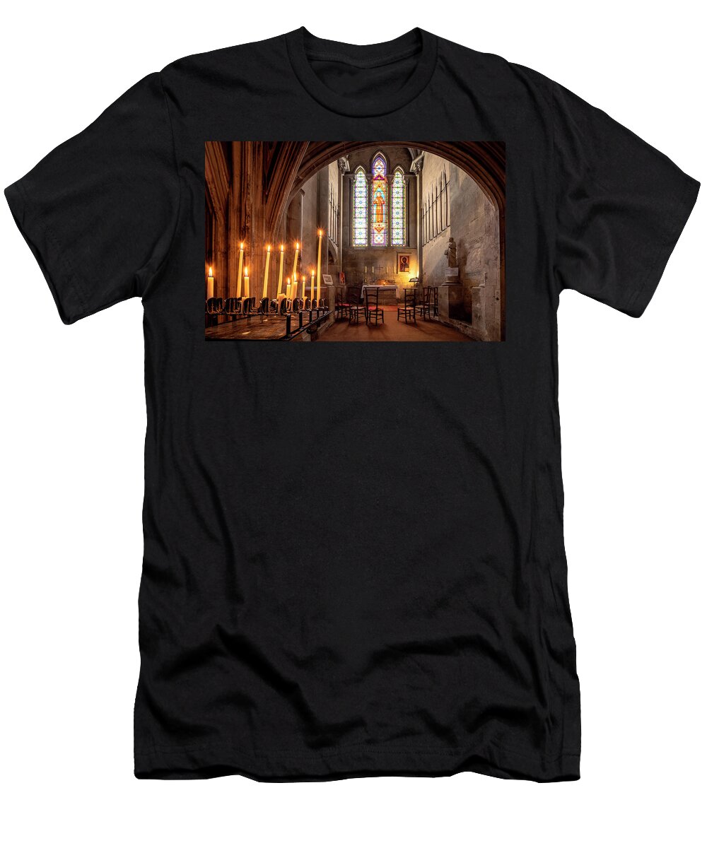 Abbey Church T-Shirt featuring the photograph Faith by Olivier Parent