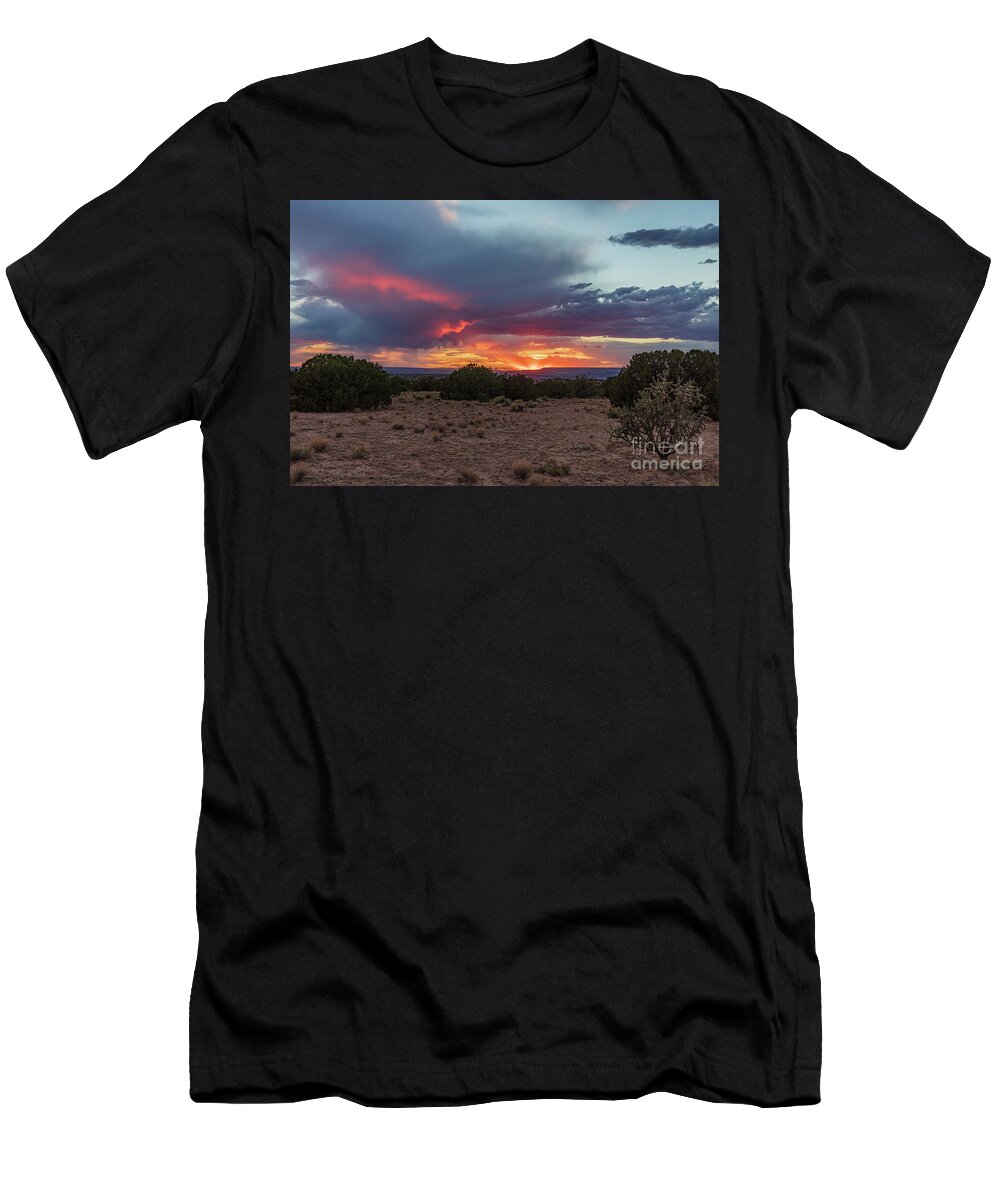 Landscape T-Shirt featuring the photograph Final Rays by Seth Betterly