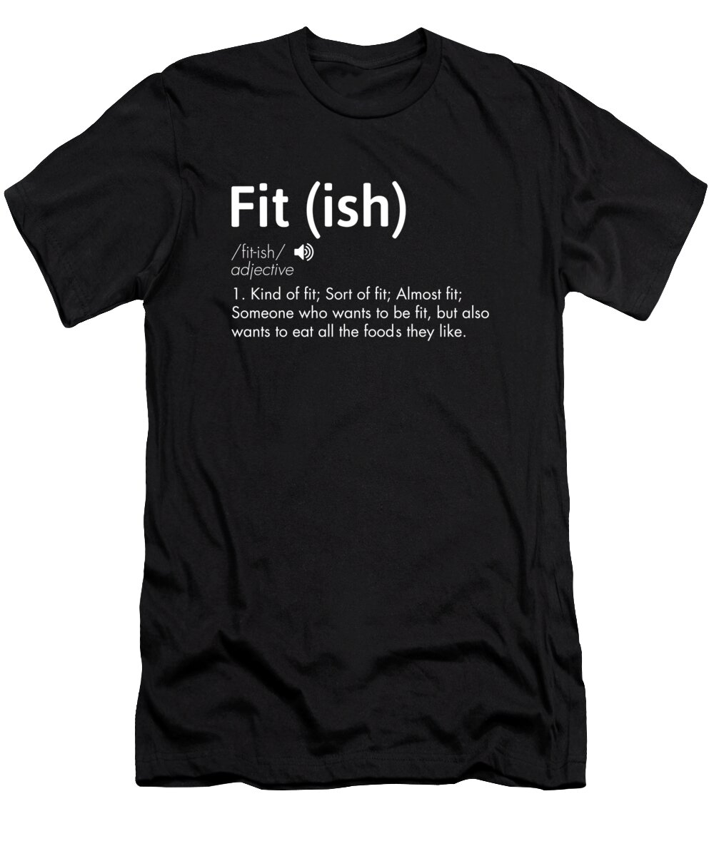 Fit Ish Word Funny Workout Fitness Gym by Noirty Designs - Pixels