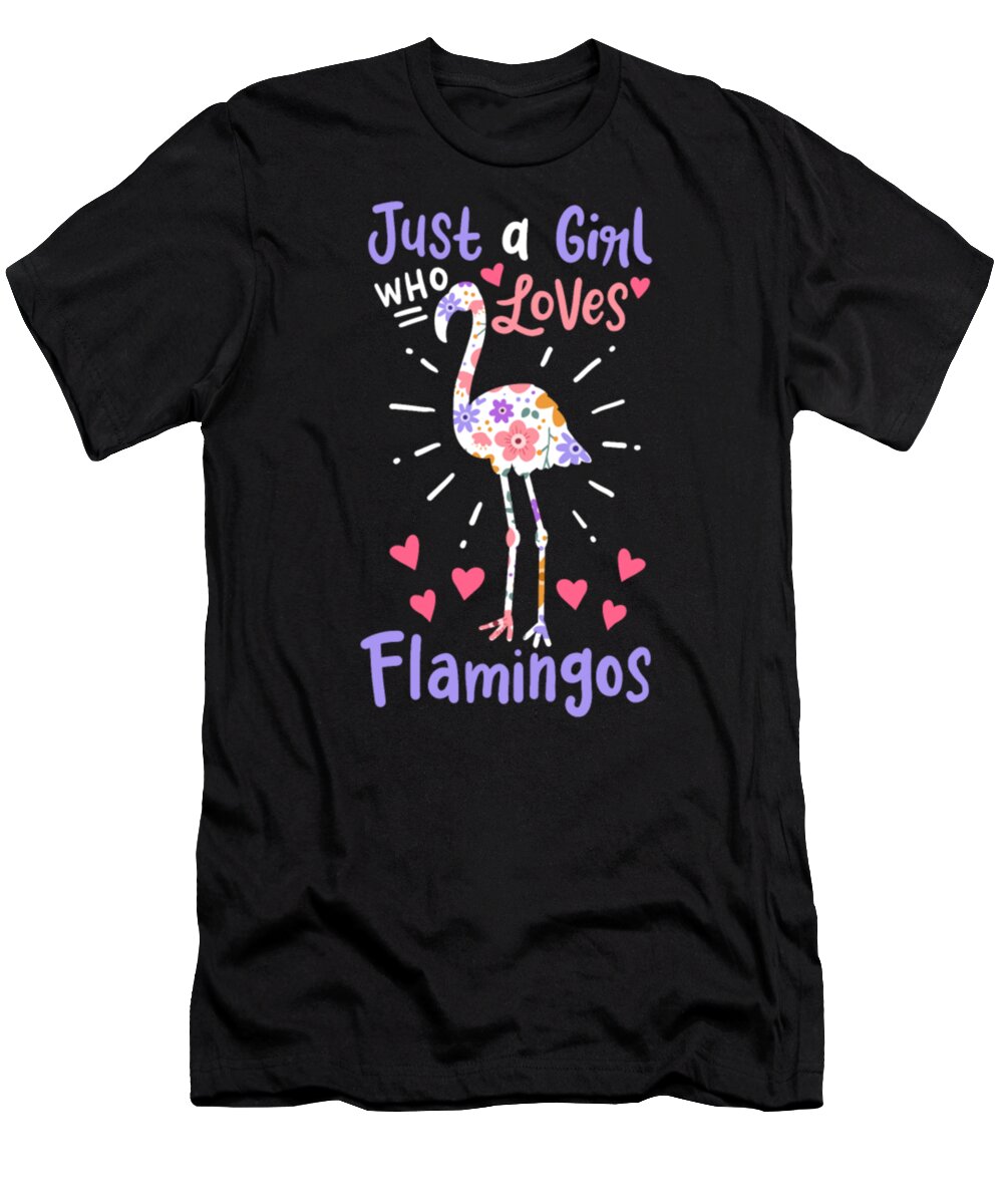 Flamingo T-Shirt featuring the jewelry Flamingo Bird Flamingo Lover by Tinh Tran Le Thanh