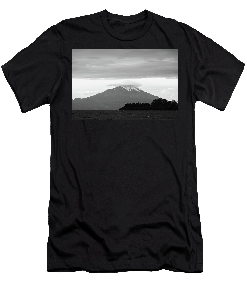 Osorno T-Shirt featuring the photograph Forces of Nature by Josu Ozkaritz