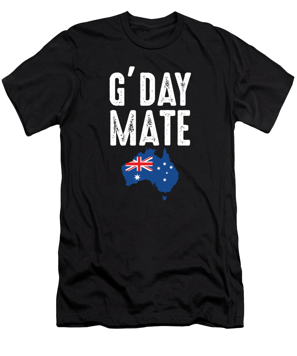 Kids Australian Flag Map T-shirt Birthday Gift Top Oz Emigrate Expat Australian 