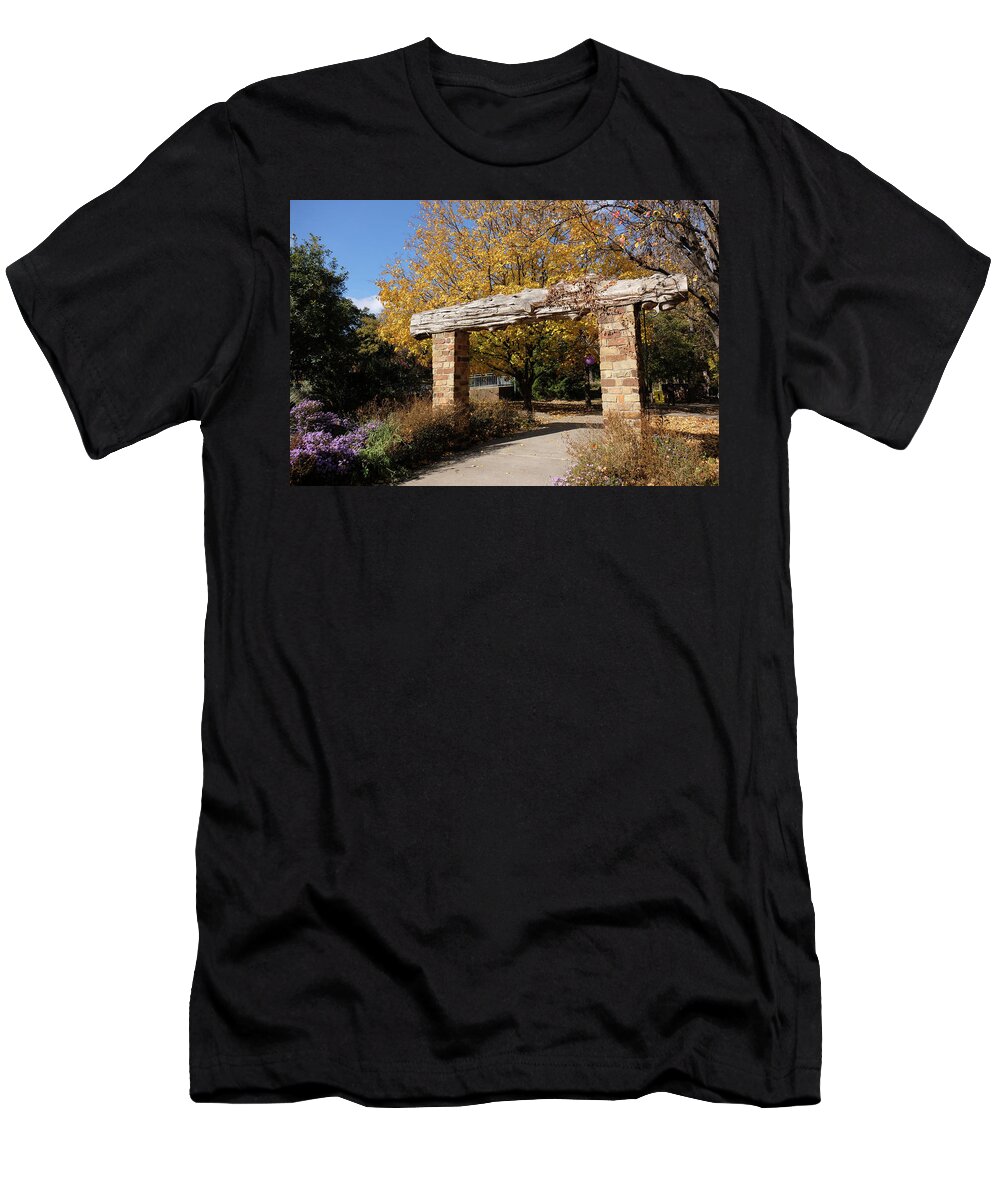 Portal T-Shirt featuring the photograph Garden Portal by Ricardo J Ruiz de Porras