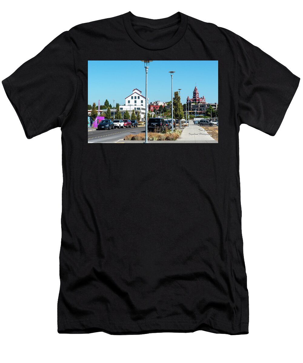Granary And Whatcom Museum T-Shirt featuring the photograph Granary and Whatcom Museum by Tom Cochran