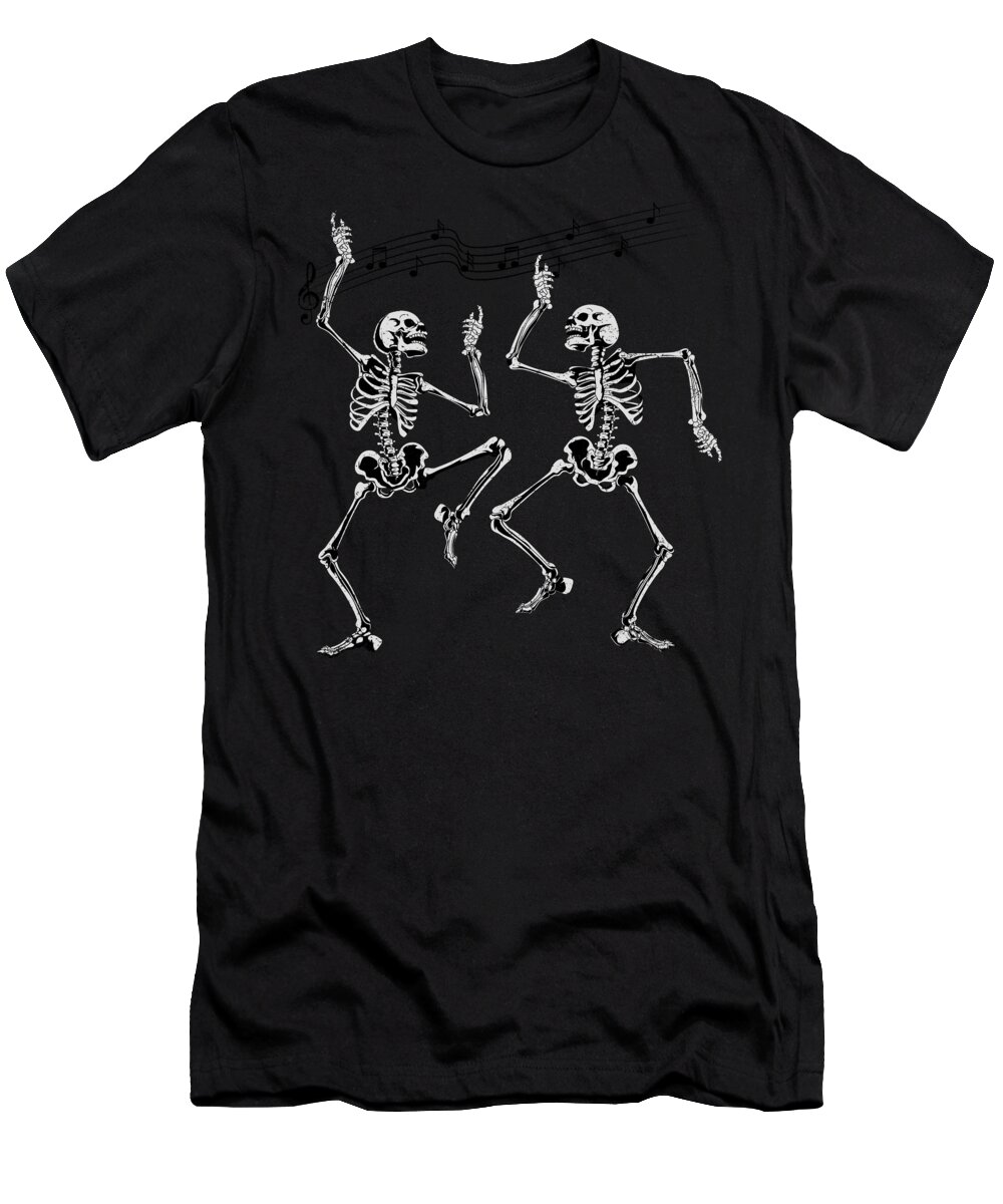 Halloween Couples Shirts Skeleton Dancing Halloween Tee Shirt Halloween Shirt Tee T-shirt Happy Halloween Tshirt Dancing Skeleton Couple