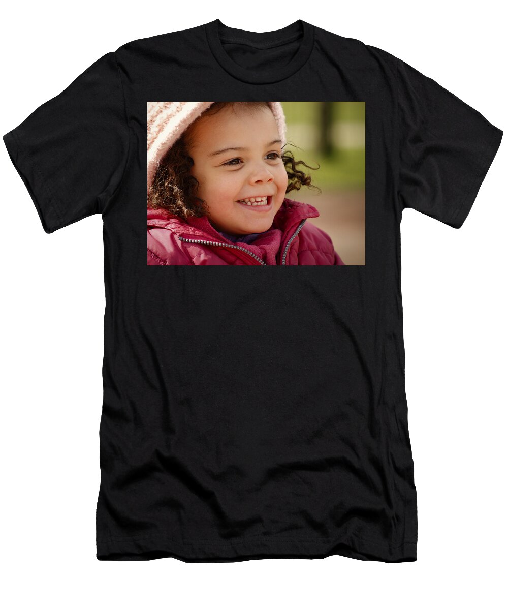 One Person T-Shirt featuring the photograph Happy Days by Raymond Hill