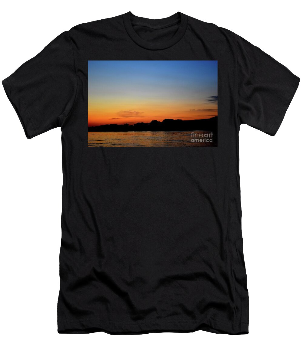 Harmony T-Shirt featuring the photograph Harmony of Amazing Sunset by Leonida Arte