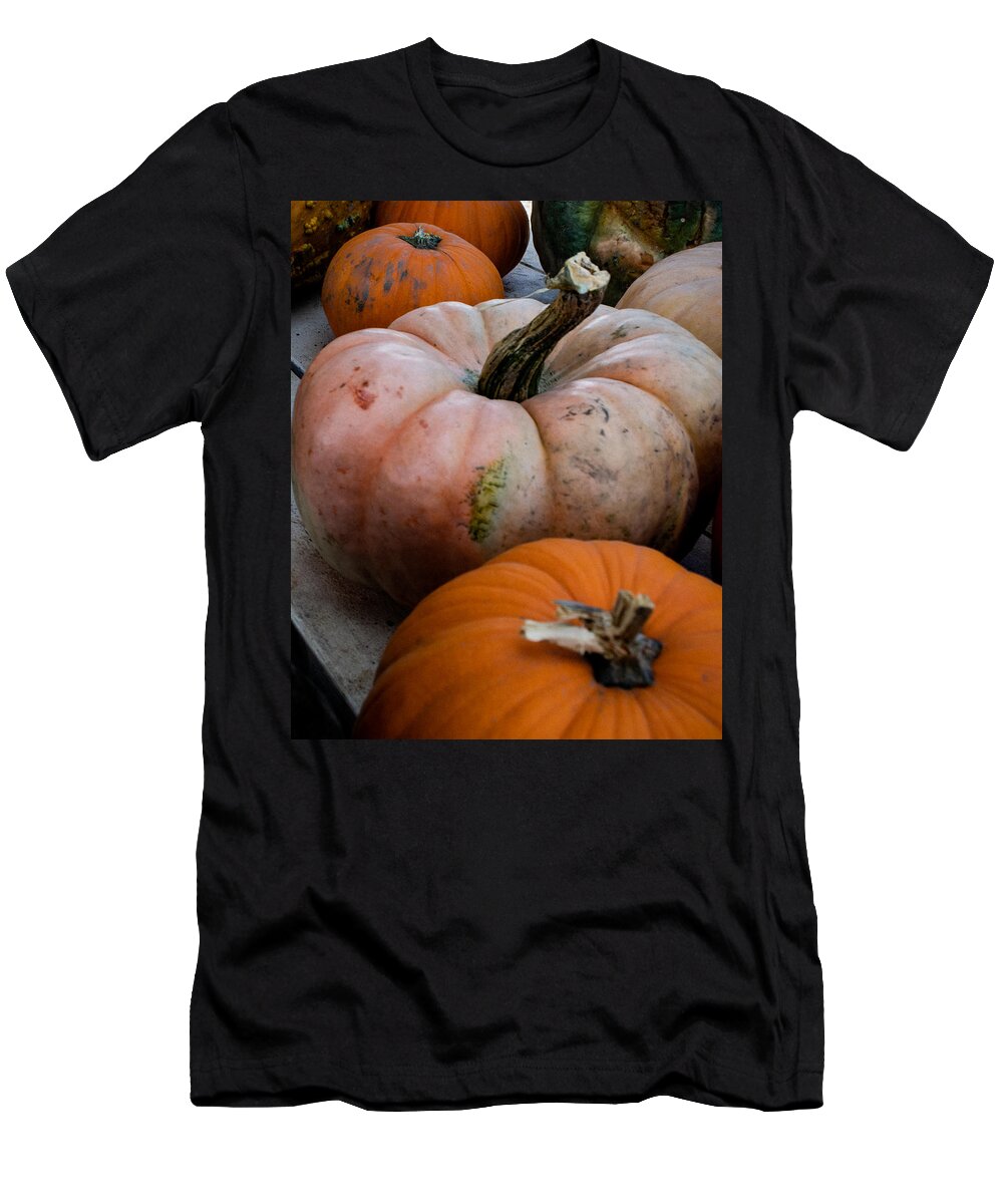 Pumpkin T-Shirt featuring the photograph Pumpkin Harvest by Bonny Puckett