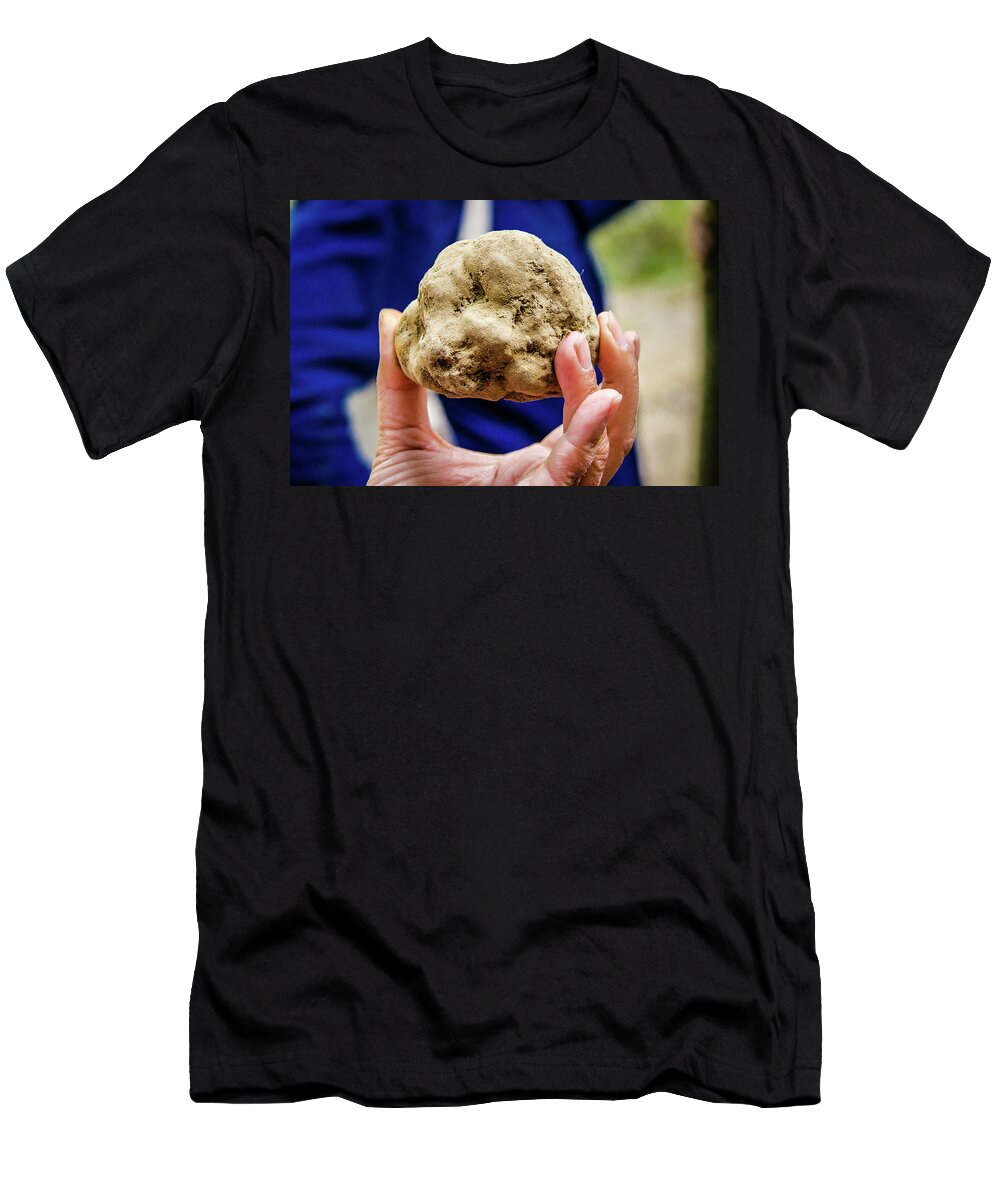 Italy T-Shirt featuring the photograph Harvested White Truffle by Craig A Walker