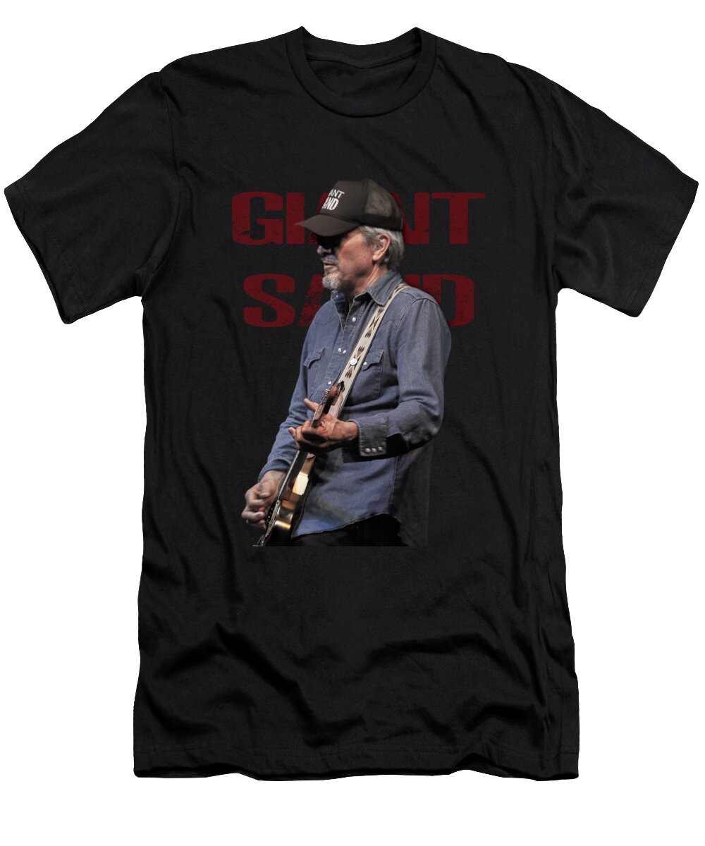 Howe Gelb T-Shirt featuring the photograph Howe Gelb T-Shirt by Micah Offman