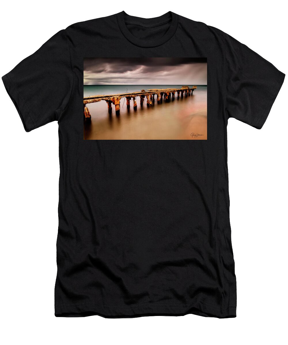 Hawaii T-Shirt featuring the photograph Hurricane Survivor In Color by Gary Johnson