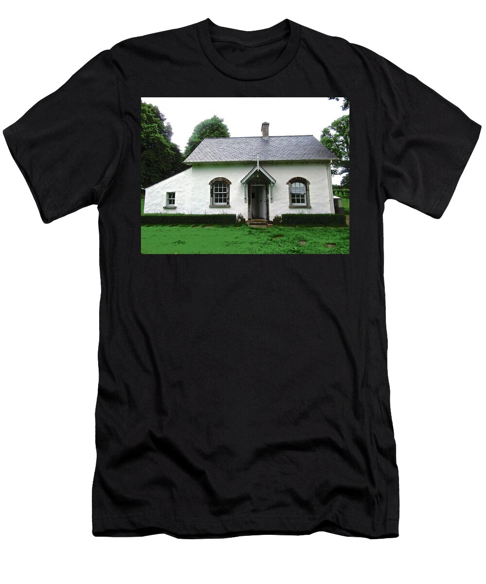 Cottage T-Shirt featuring the photograph Irish Cottage by Stephanie Moore