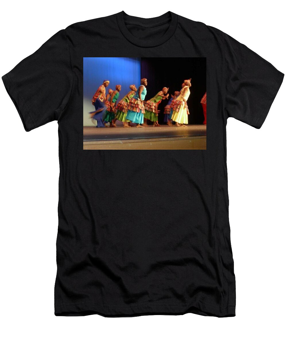 Dancing T-Shirt featuring the photograph Jamboree 1 by Trevor A Smith