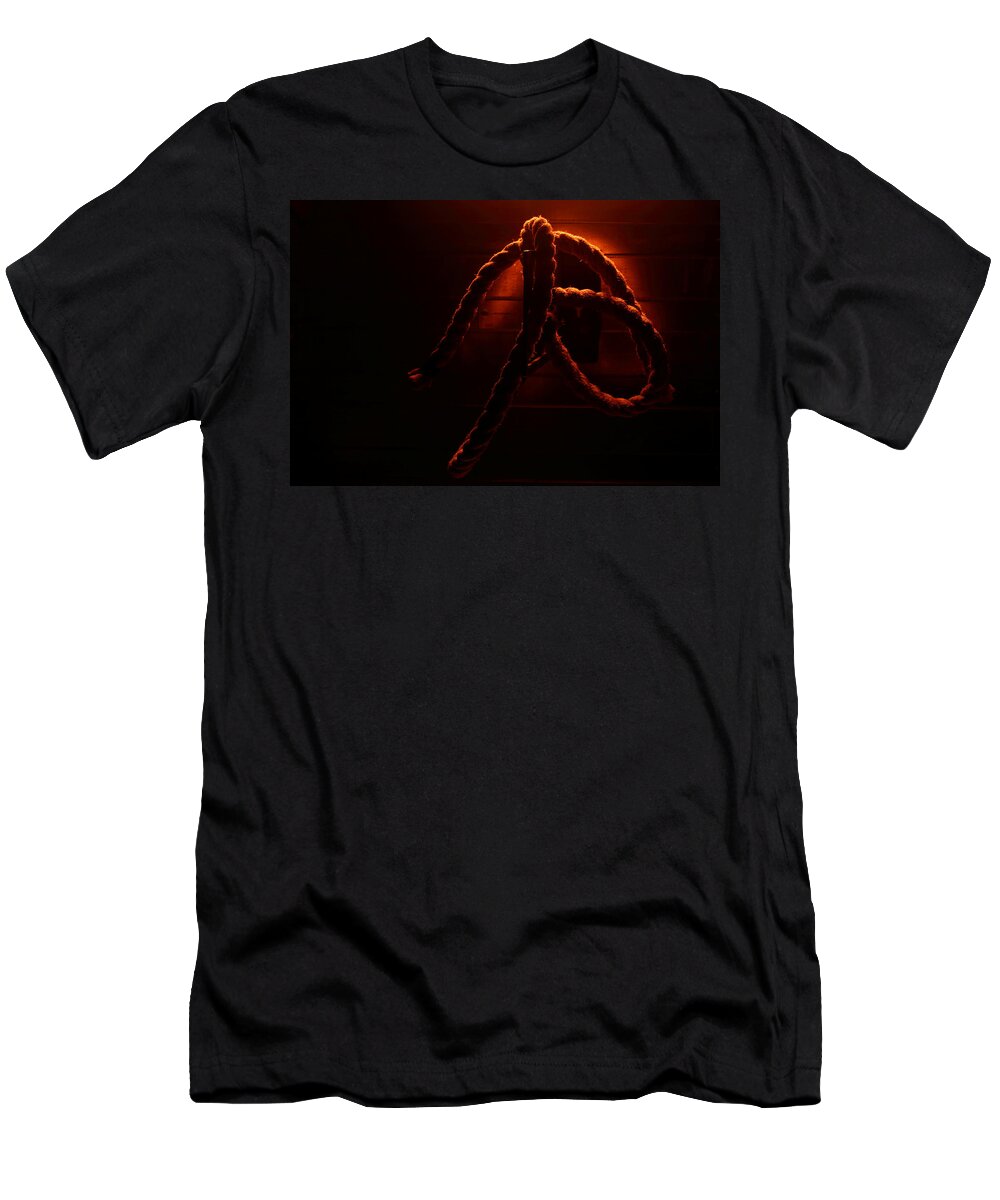 Rope T-Shirt featuring the photograph Just a Rope by David Andersen