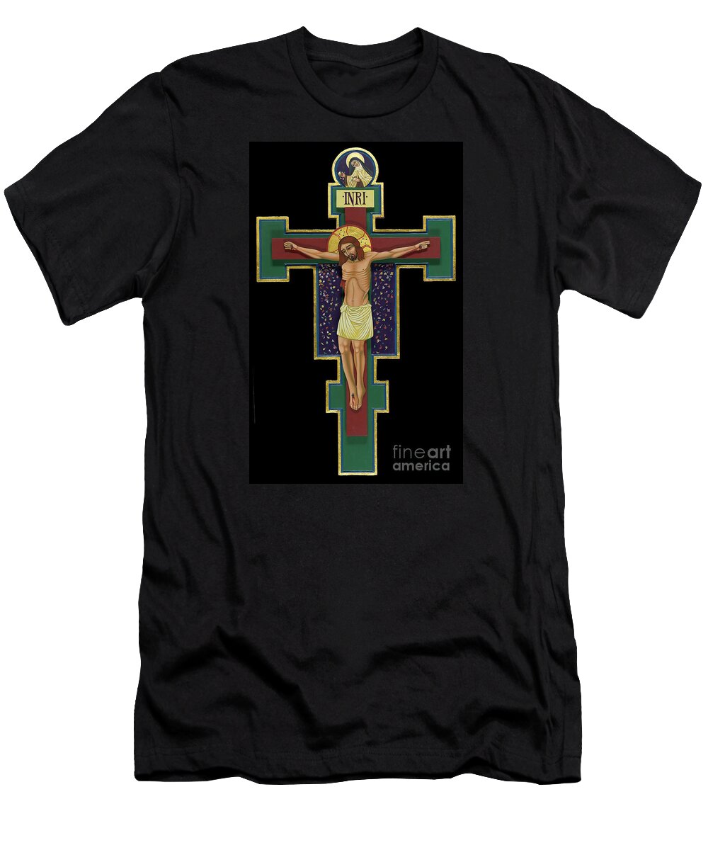 La Croix De St Therese T-Shirt featuring the painting La Croix de St Therese by William Hart McNichols