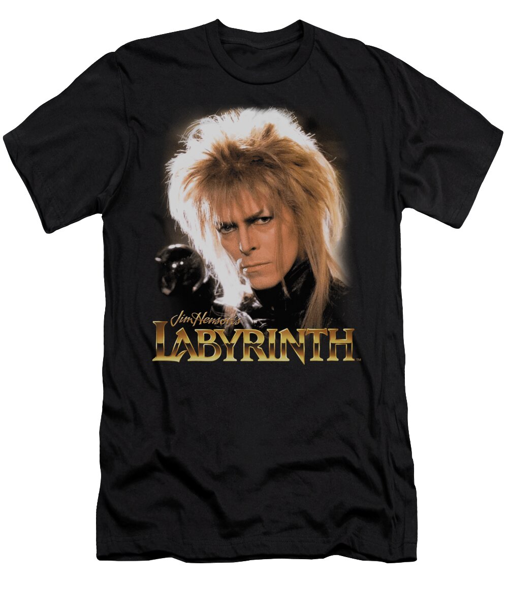 Let Them Fly T-Shirt featuring the digital art Labyrinth Musical Fantasy Jareth by Timothy Potter