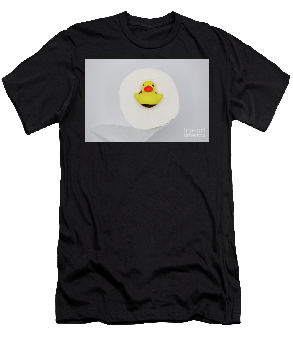 Duckies T-Shirt featuring the photograph Let It Roll by John Hartung