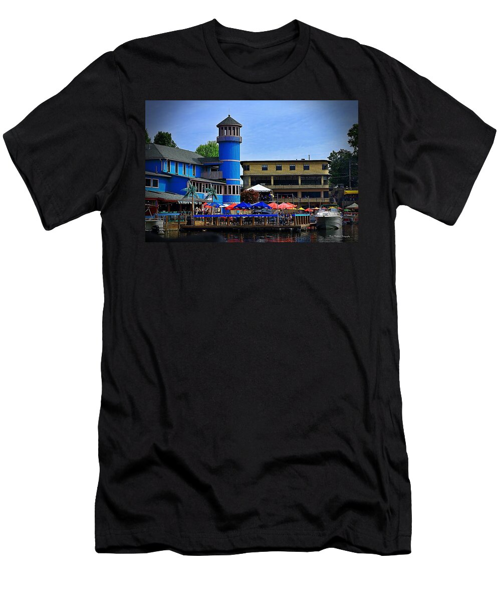 Lake T-Shirt featuring the photograph Life on Portage Lakes Ohio by Mary Walchuck