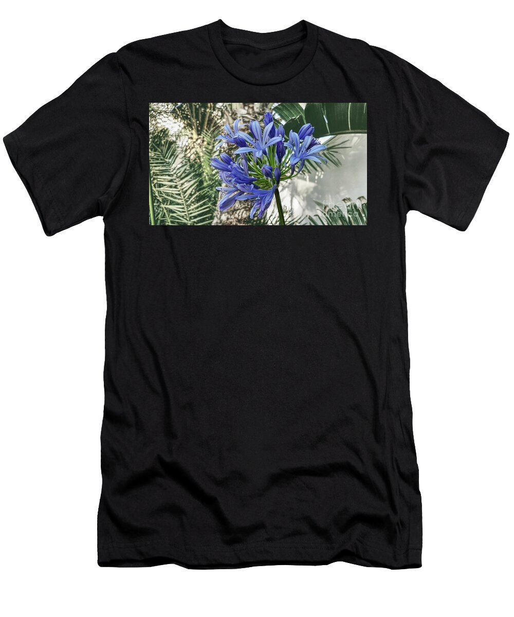 Lily Of The Nile T-Shirt featuring the photograph Lily of the Nile-mondified by Pics By Tony